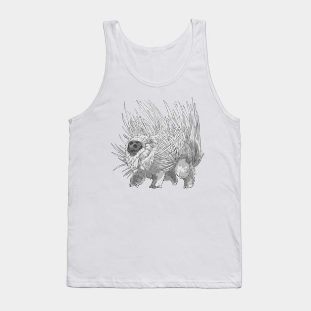 Tamaugachi (Made in Abyss) Tank Top by Kamishirts